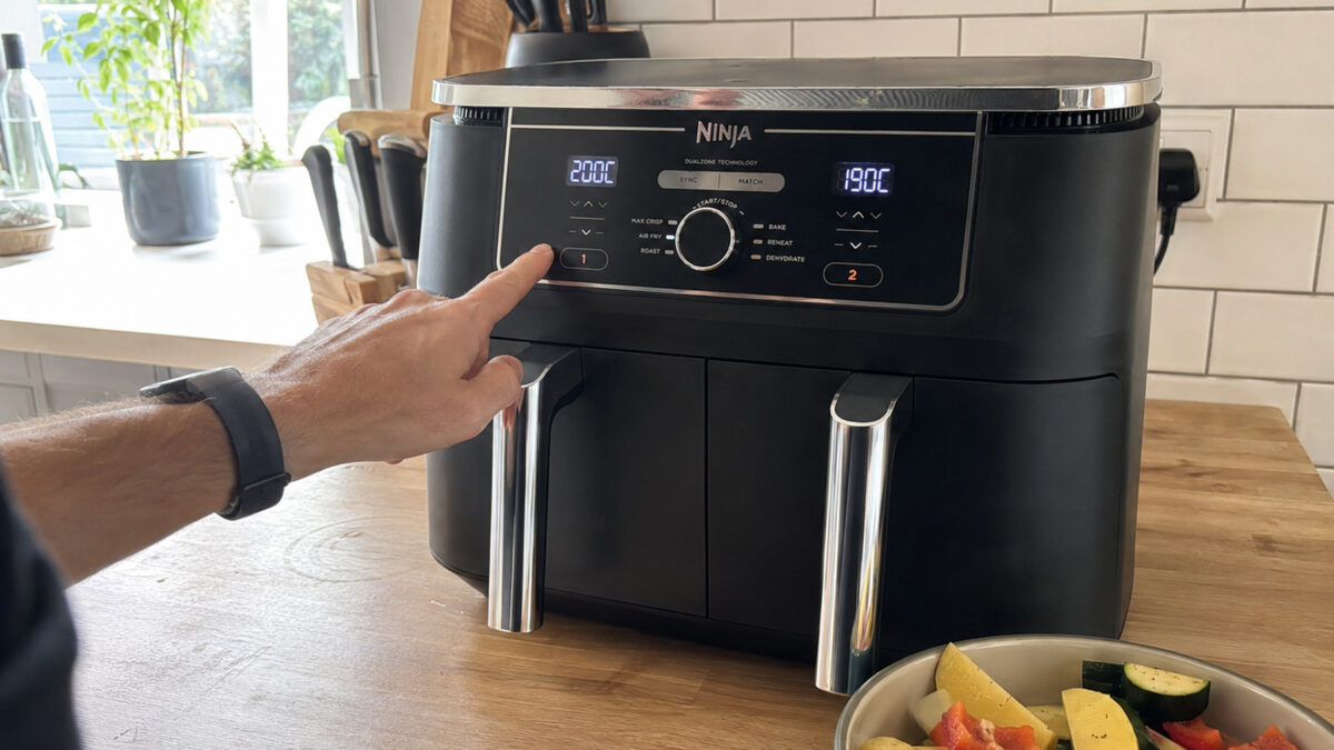 Ninja Airfryer richtig einstellen