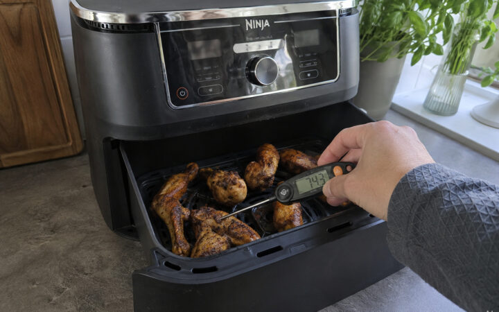 Kerntemperatur im Airfryer messen
