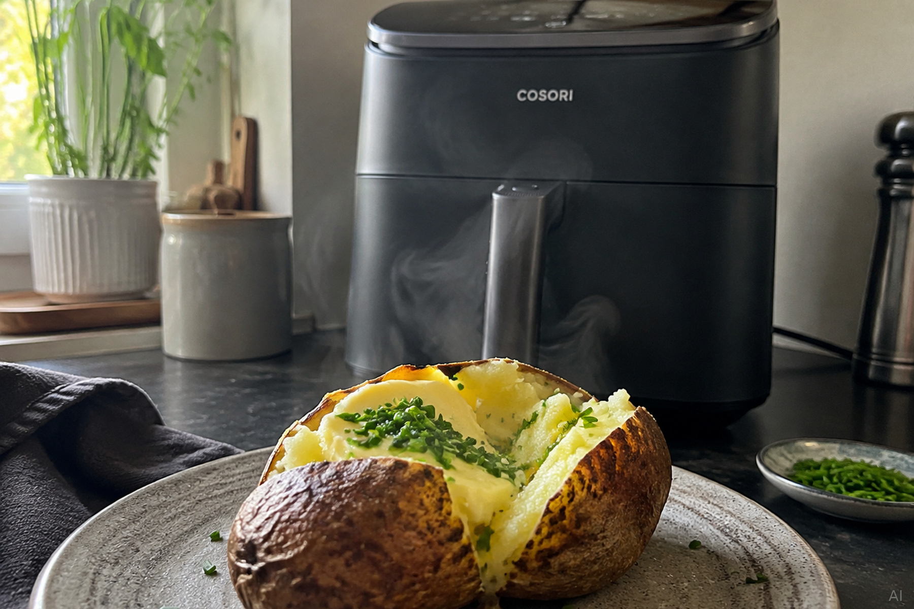 Ofenkartoffel aus dem Airfryer