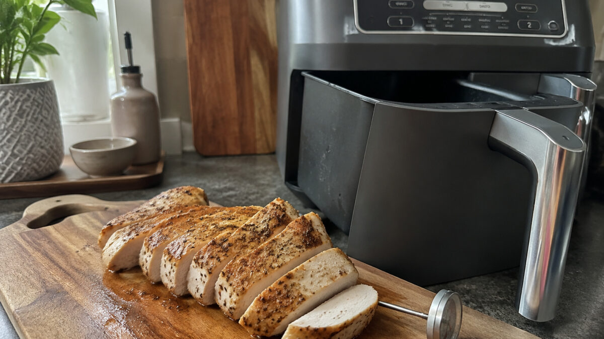 Saftige Hähnchenbrust aus dem Airfryer