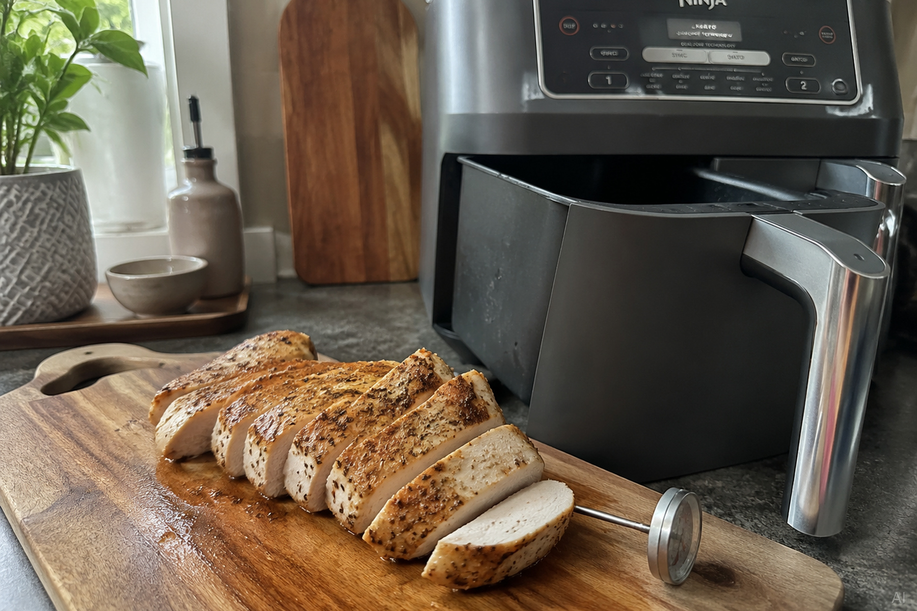 Saftige Hähnchenbrust aus dem Airfryer