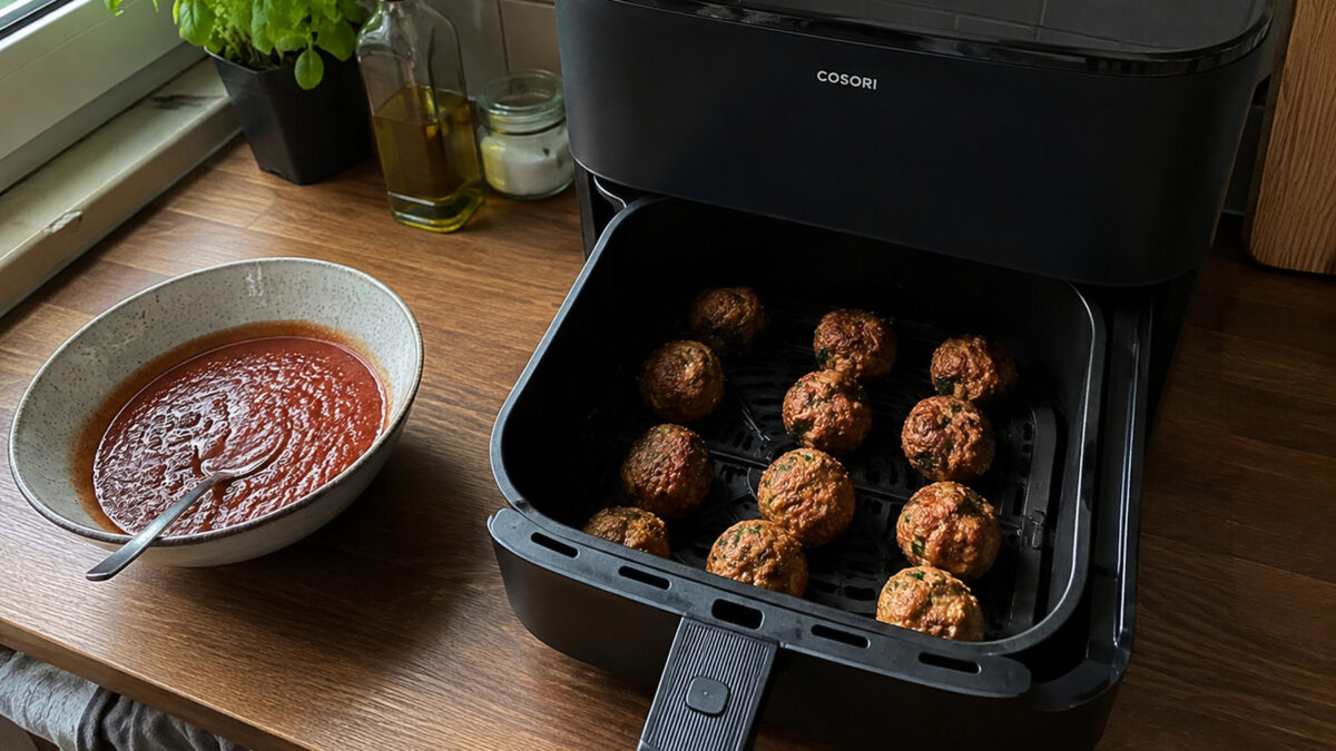 Frikadellen im Airfryer zubereiten