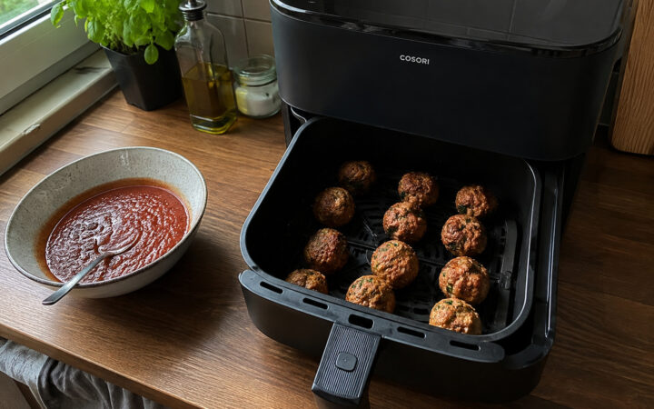 Frikadellen im Airfryer zubereiten