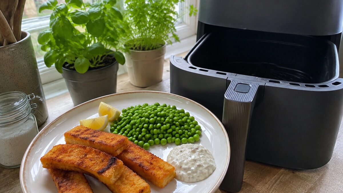 Knusprige Fischstäbchen aus dem Airfryer