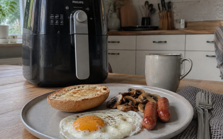 Komplettes Frühstück aus dem Airfryer