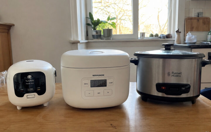 Reiskocher-Vergleich: Reishunger, Yum Asia und Russell Hobbs