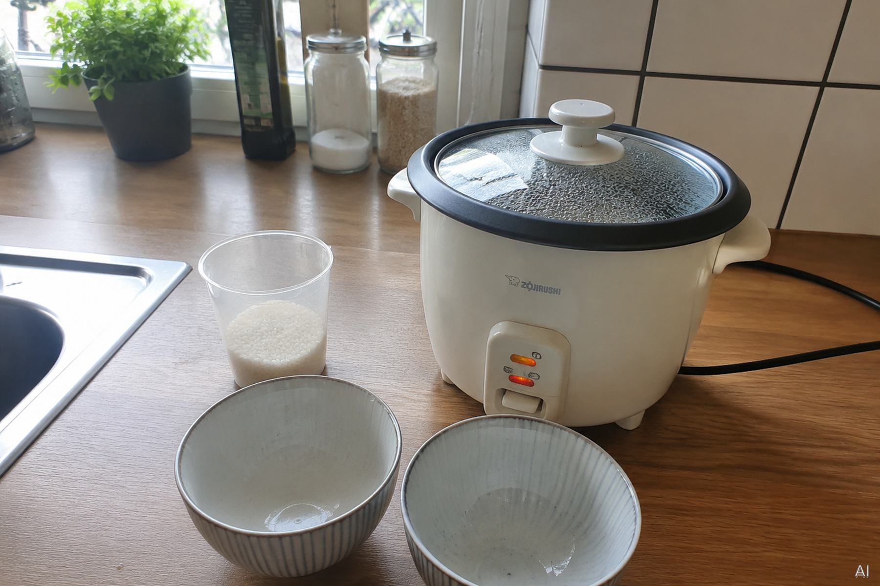 Mini-Reiskocher für zwei Personen