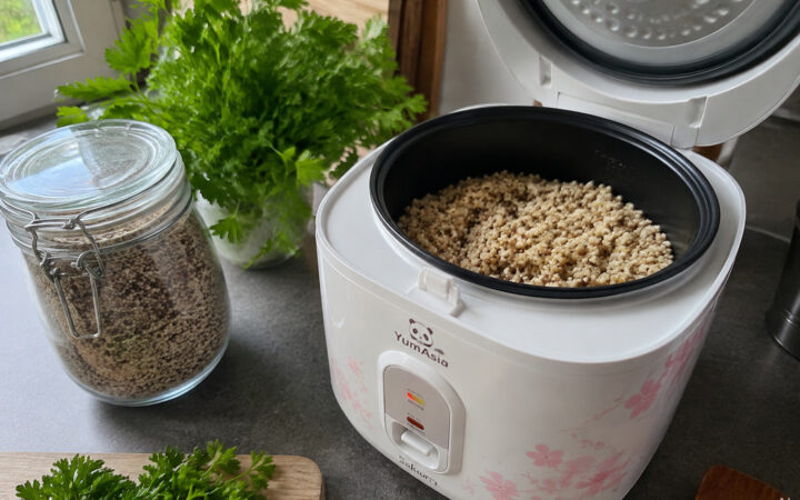 Quinoa im Reiskocher zubereiten
