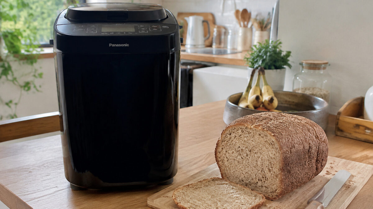 Panasonic SD-YR2550 mit frisch gebackenem Brot