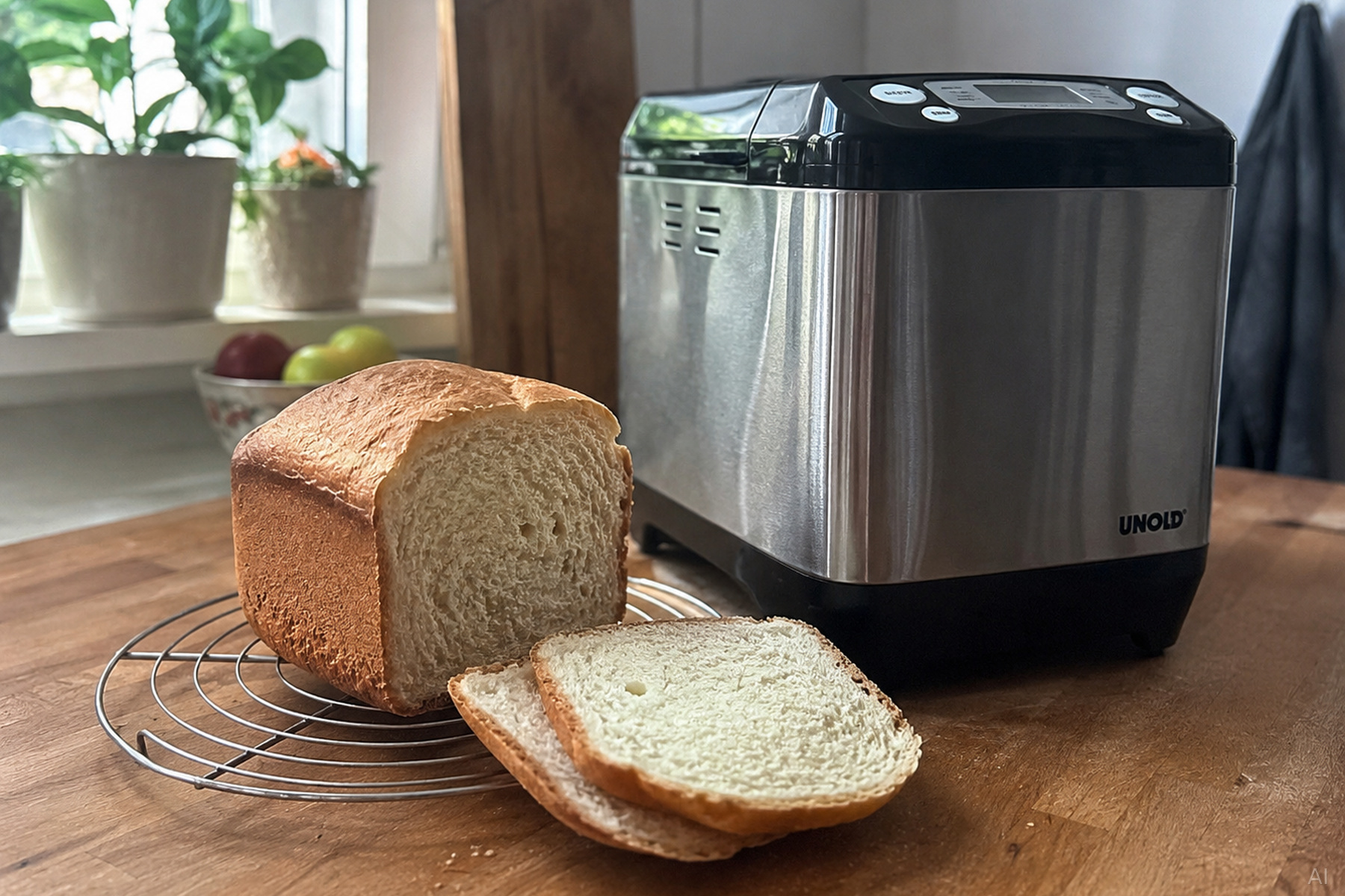 500-Gramm-Brot aus dem Brotbackautomaten