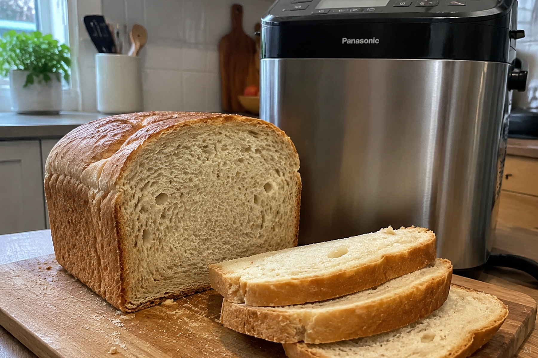 1.000-Gramm-Brot aus dem Brotbackautomaten