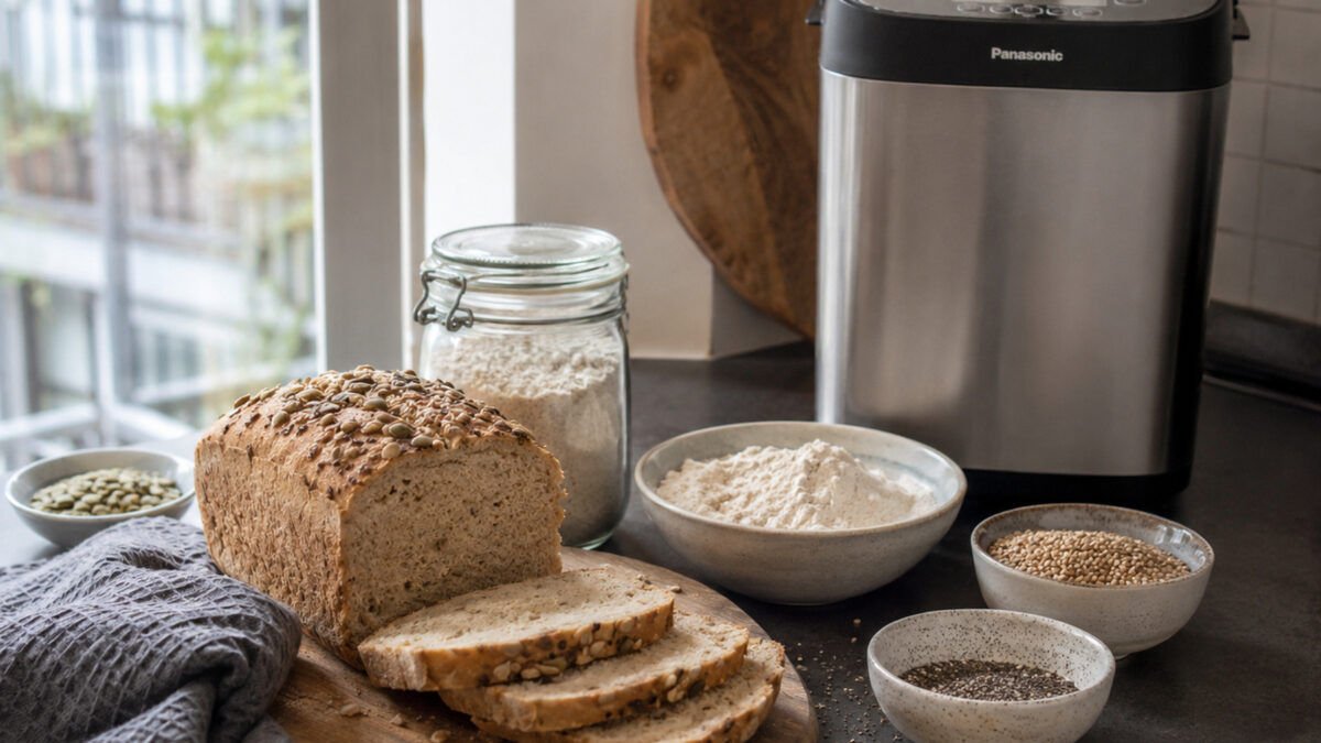 Glutenfreies Brot aus dem Brotbackautomaten
