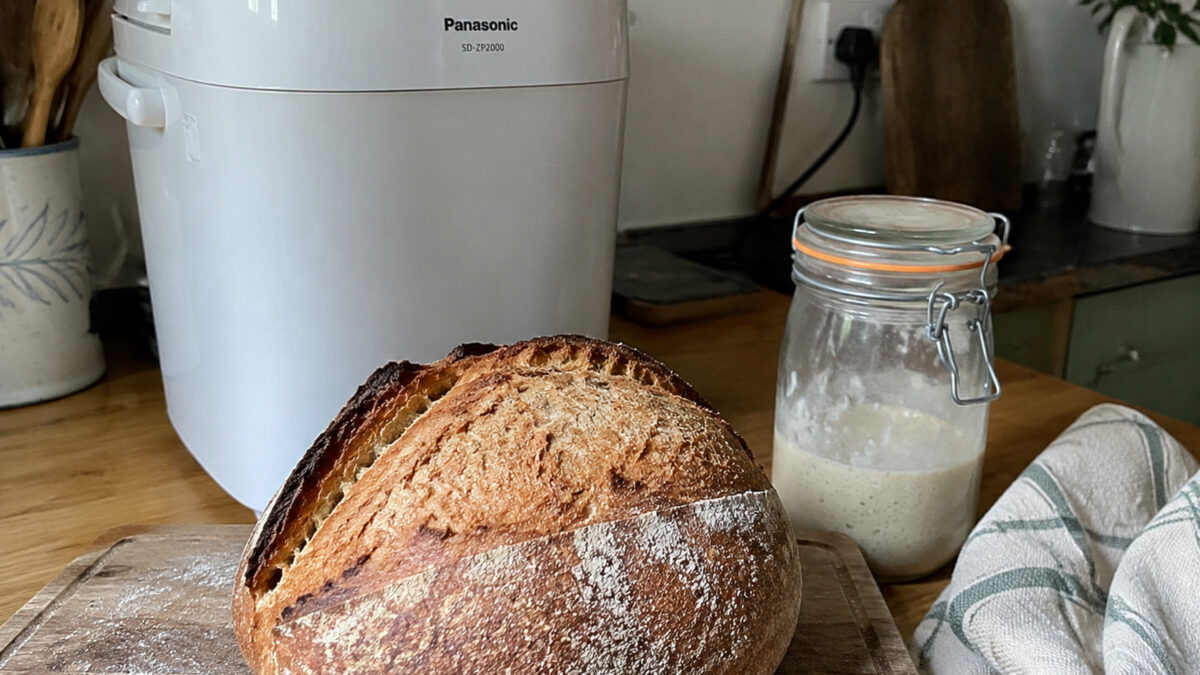 Sauerteigbrot aus dem Brotbackautomaten