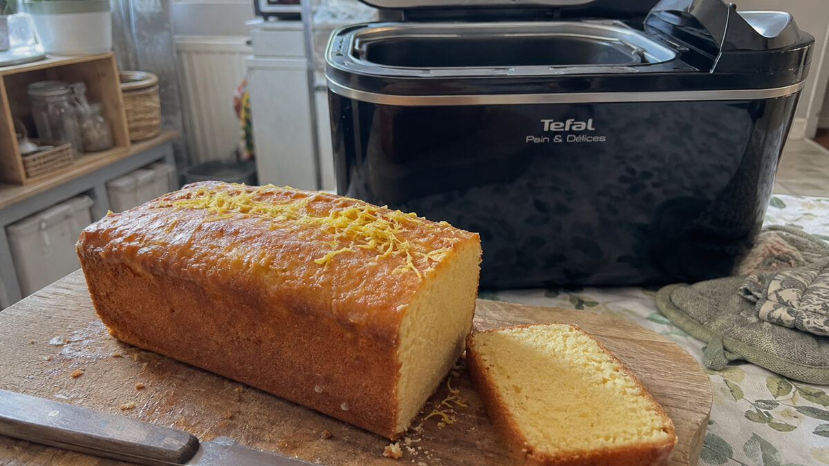 Zitronenkuchen aus dem Brotbackautomaten