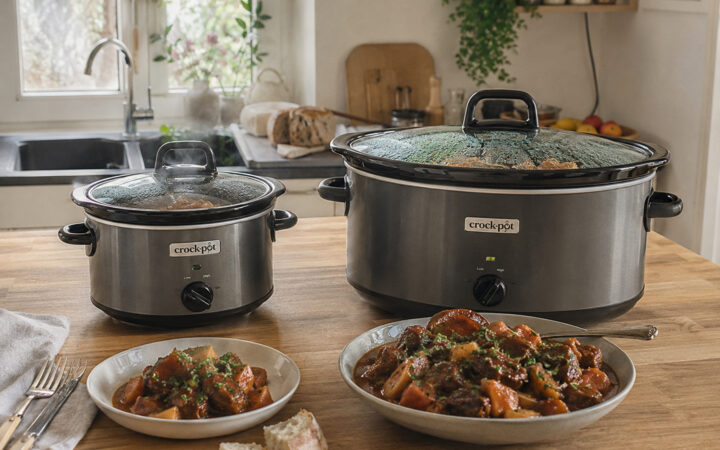 Slow-Cooker-Größen für zwei bis sechs Personen