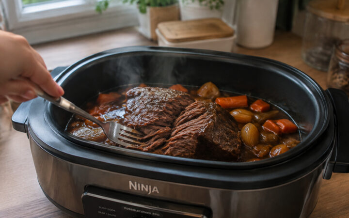 Zartes Rindfleisch aus dem Slow Cooker