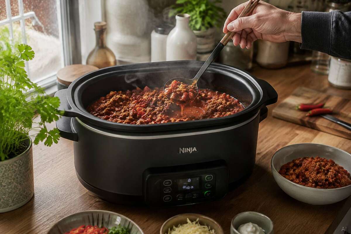 Chili con Carne aus dem Slow Cooker